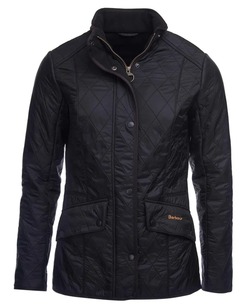 Barbour Cavalry Polarquilt Jacket in Black